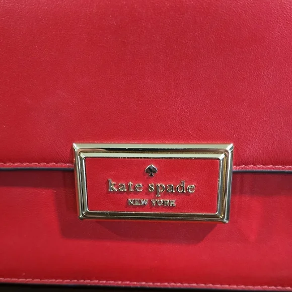 Kate Spade Vibrant Red Crossbody Bag - Picture 2 of 7